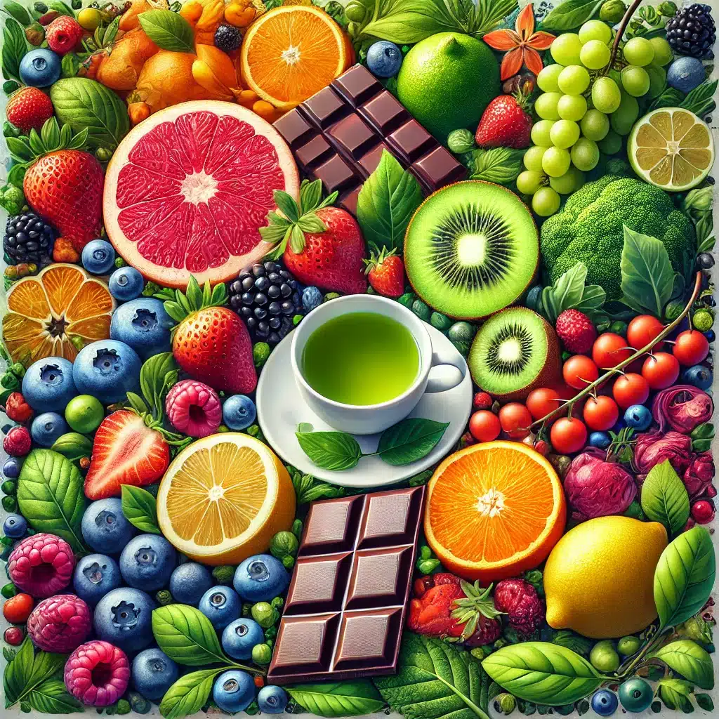 Flavonoid rich foods